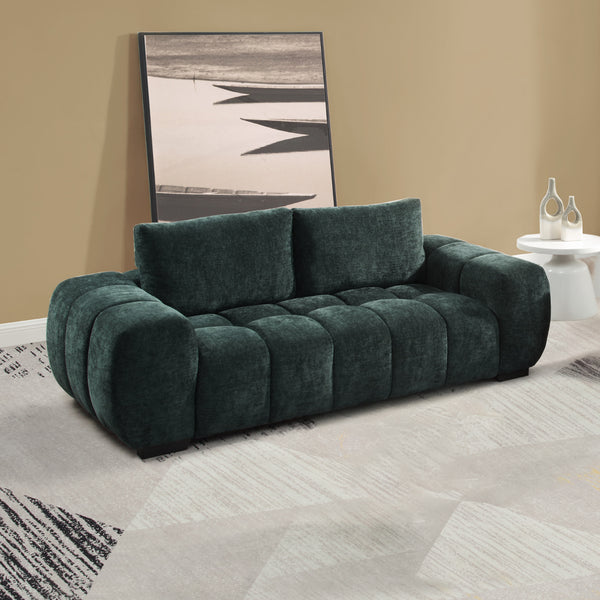 ACME Ferrand Green Chenille Sofa Model LV03040