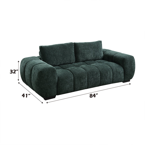 ACME Ferrand Green Chenille Sofa Model LV03040
