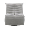 ACME Talmon Oyster Chenille Glider Recliner with Swivel Model LV03071