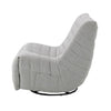 ACME Talmon Oyster Chenille Glider Recliner with Swivel Model LV03071