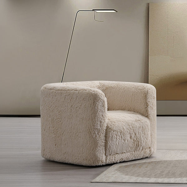 ACME Upendo Beige Yakety Yak Sand Chair with Swivel Model LV03082