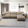 ACME Veata Light Brown Suede Sectional Sofa Model LV03090