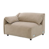 ACME Veata Light Brown Suede Sectional Sofa Model LV03090