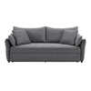 ACME Irina Gray Fabric Sofa with Sleeper Storage & 4 Pillows Model LV03100