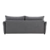 ACME Irina Gray Fabric Sofa with Sleeper Storage & 4 Pillows Model LV03100
