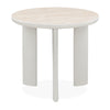 ACME Ingram Ceramic Top & Light Gray End Table Model LV03116