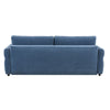 ACME Haran Blue Fabric Sofa with Sleeper Storage & 2 Pillows Model LV03120