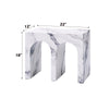 ACME Fritzy Engineered Stone End Table Model LV03126