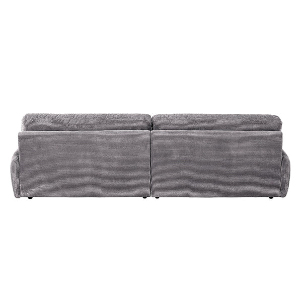 ACME Cadenza Gray Corduroy Sofa Model LV03260