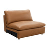 ACME Brighton Brown Top Grain Leather Modular - Armless Chair Model LV03371