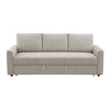 ACME Leira Beige Linen Sofa with Sleeper Model LV03490