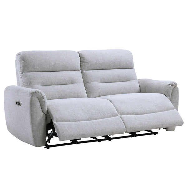 ACME Eastre Beige Chenille Power Motion Sofa with USB Port Model LV03585