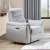 ACME Eastre Beige Chenille Power Motion Recliner with USB Port Model LV03587
