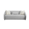 ACME Etienne Gray Linen Sofa with 3 Pillows Model LV03590