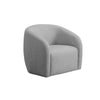 ACME Etienne Gray Linen Chair with Swivel Model LV03592
