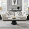ACME Yolanda Beige Chenille Sofa with 4 Pillows Model LV03605