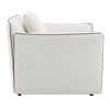 ACME Yolanda Beige Chenille Chair with Pillow Model LV03607