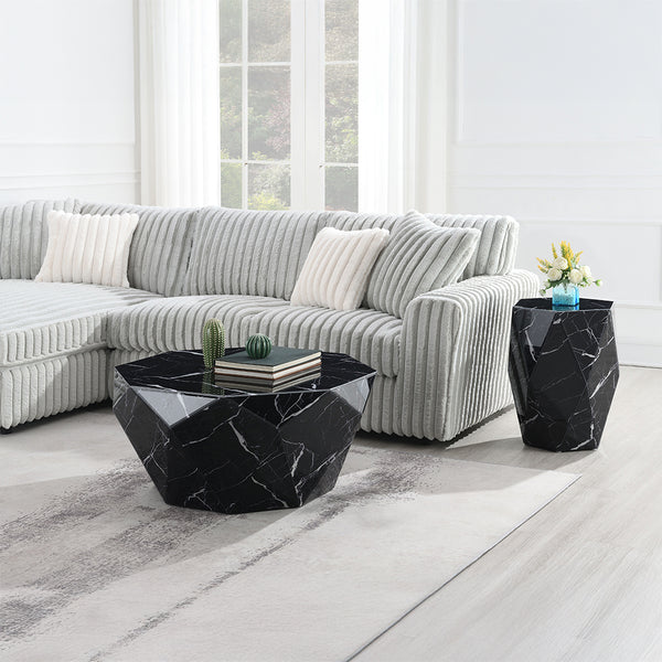 ACME Dara Black End Table Model LV03626