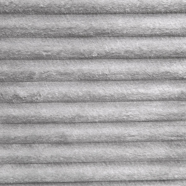 ACME Hilde Lighr Gray Cordoury Sectional Sofa with 4 Pillows Model LV03680