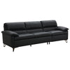 ACME Eilene Black Top Grain Leather Sofa Model LV03700