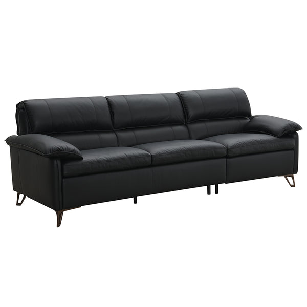 ACME Eilene Black Top Grain Leather Sofa Model LV03700