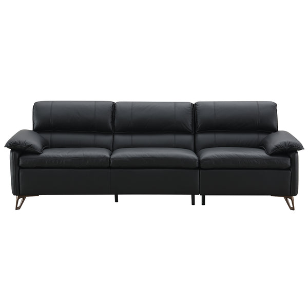 ACME Eilene Black Top Grain Leather Sofa Model LV03700