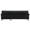 ACME Eilene Black Top Grain Leather Sofa Model LV03700