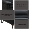 ACME Eilene Black Top Grain Leather Sofa Model LV03700