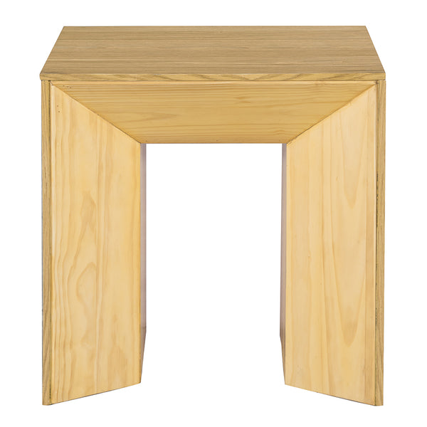 ACME Harold Natural Oak End Table Model LV03786