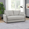 ACME Oran Gray Chenille Sofa with Sleeper Storage & 2 Pillows Model LV03800
