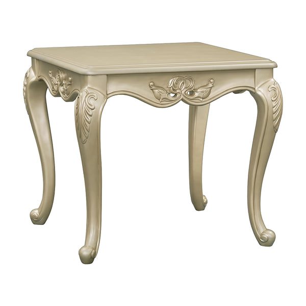 ACME Libertee Champagne End Table Model LV03826