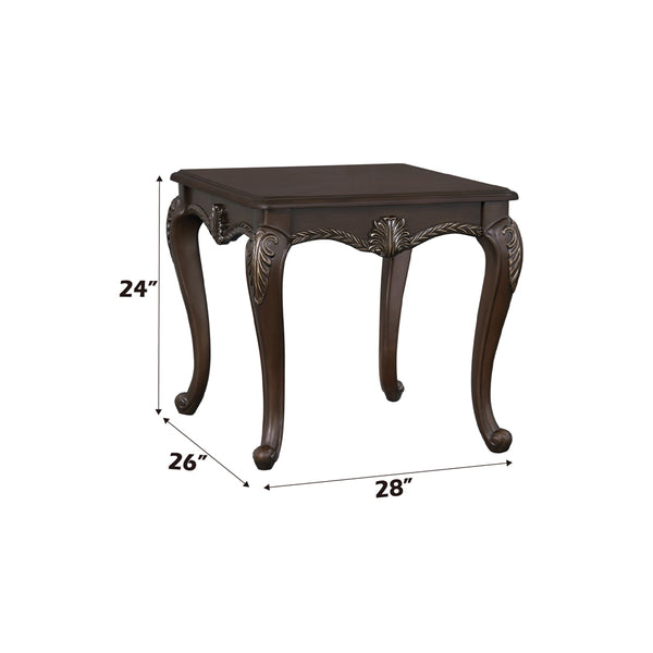 ACME Pierce Cherry End Table Model LV03836