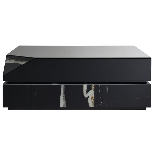 ACME Drisana Black Mirrored Coffee Table Model LV03865