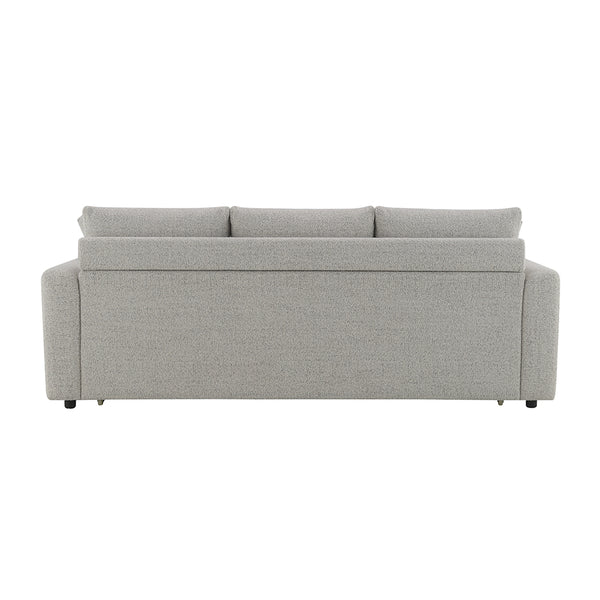 ACME Connie Gray Boucle Sofa with Sleeper & 2 Pillows Model LV03880