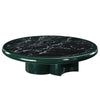 ACME Ronald Marble Pattern Top Dark Green & Brown High Gloss Coffee Table Model LV03895