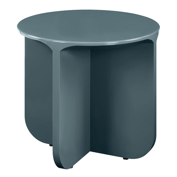 ACME Lamond Teal High Gloss End Table Model LV03926