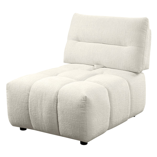 ACME Loanna Beige Linen Modular Armless Chair Model LV04040