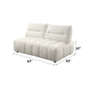 ACME Loanna Beige Linen Modular Loveseat Model LV04042