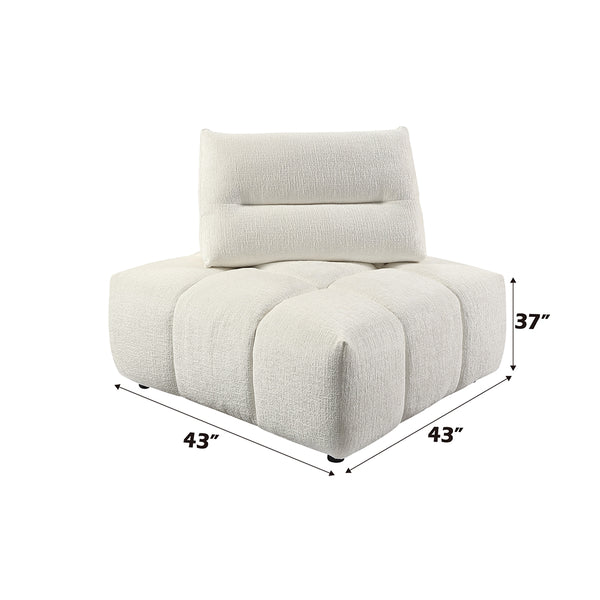 ACME Loanna Beige Linen Modular Wedge Model LV04043