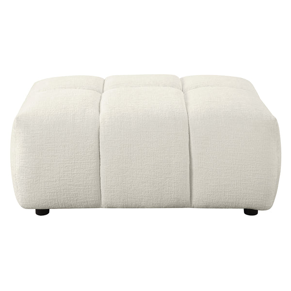 ACME Loanna Beige Linen Ottoman Model LV04044