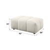 ACME Loanna Beige Linen Ottoman Model LV04044