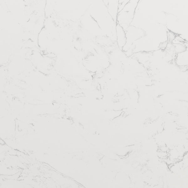 ACME Jaramillo White Natural Marble Top & Black End Table Model LV04046