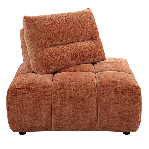 ACME Loanna Coral Red Linen Modular Wedge Model LV04053