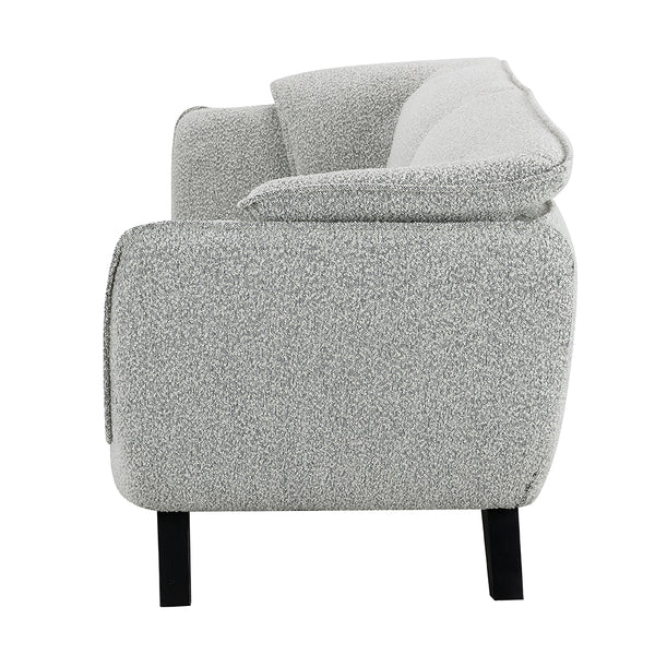 ACME Nayeli Light Gray Boucle Sofa Model LV04200