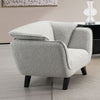 ACME Nayeli Light Gray Boucle Chair Model LV04202