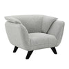 ACME Nayeli Light Gray Boucle Chair Model LV04202