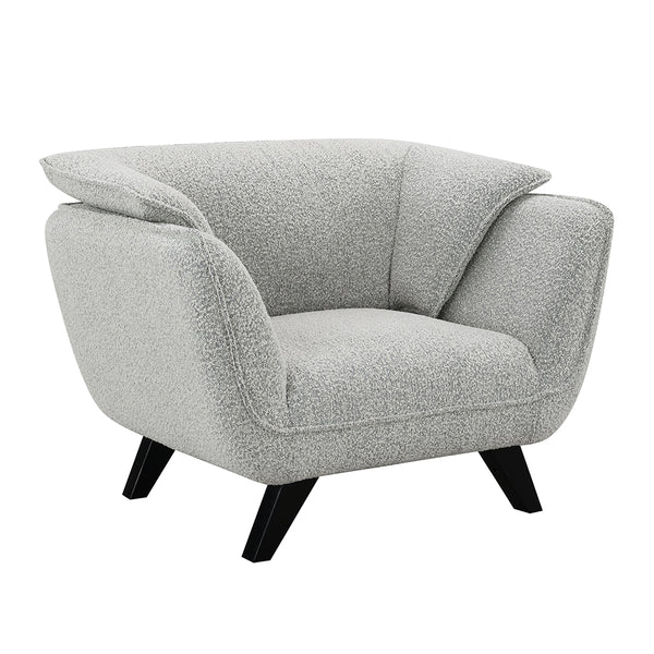 ACME Nayeli Light Gray Boucle Chair Model LV04202