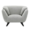 ACME Nayeli Light Gray Boucle Chair Model LV04202