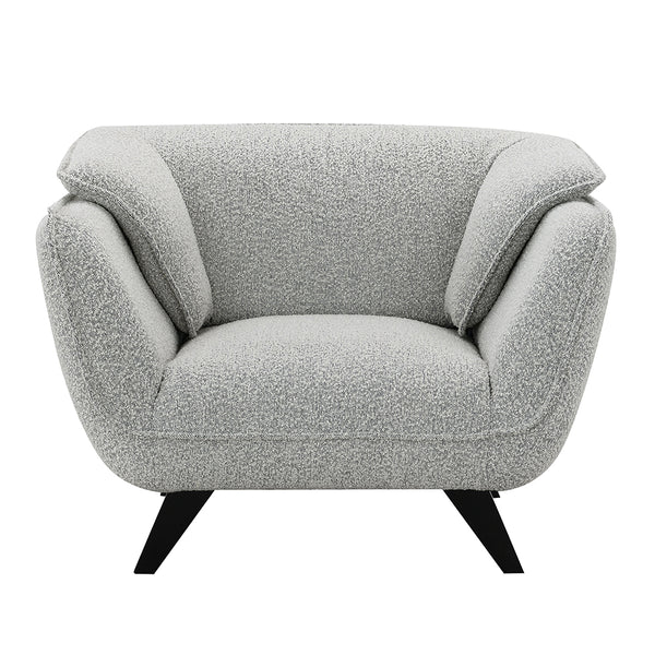 ACME Nayeli Light Gray Boucle Chair Model LV04202