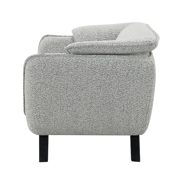 ACME Nayeli Light Gray Boucle Chair Model LV04202